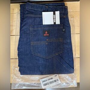 Crude FR Flame Resistant Denim Jeans Men's Size 38x34